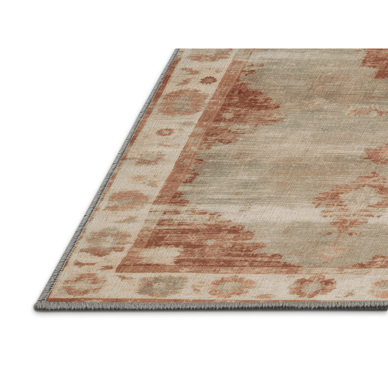 Tapis gris lavable à la machine, Tapis de couloir 2 pi x 5 pi
