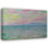 "Coucher de soleil à Pourville, mer ouverte" par Claude Monet - Toile tendue avec châssis