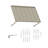 Kozyard Adjustable Door Window Awning – 4-Level Tilt, 42" W × 32" Sloped Panel, Adjustable Projection 22"–31", Aluminum Frame & Metal Canopy, All-Weather Rain, Snow & UV Protection (Dark Gray)-121692494-126287879