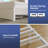 Bed with Headboard and Power Outlets, Upholstered bed with 4 Drawers and RGB LED Lights-1982295131-1982295134