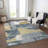 Machine Washable Indoor/Outdoor Cinead ACN1692 Gray Rug-104621488