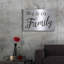 «This is us .. Family» par Cindy Jacobs, art mural en métal-1838950398