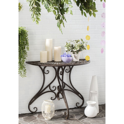 Newton St Loe Iron Top End Table