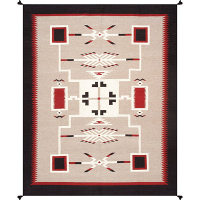 Southwestern Area Rug in Mocha