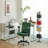 Criss Cross Armrest Office Chair With Wheels - Modern For Home Office, Meditation & Creative Work-814731039