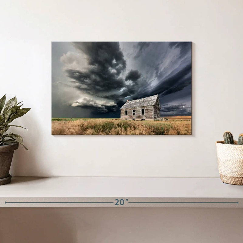 Alvord Supercell Over Schoolhouse