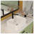 Hewei 12'' White Ceramic Rectangular Vessel Bathroom Sink