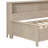 Wood Daybed with Storage Shelves and 3 Drawers-658309777