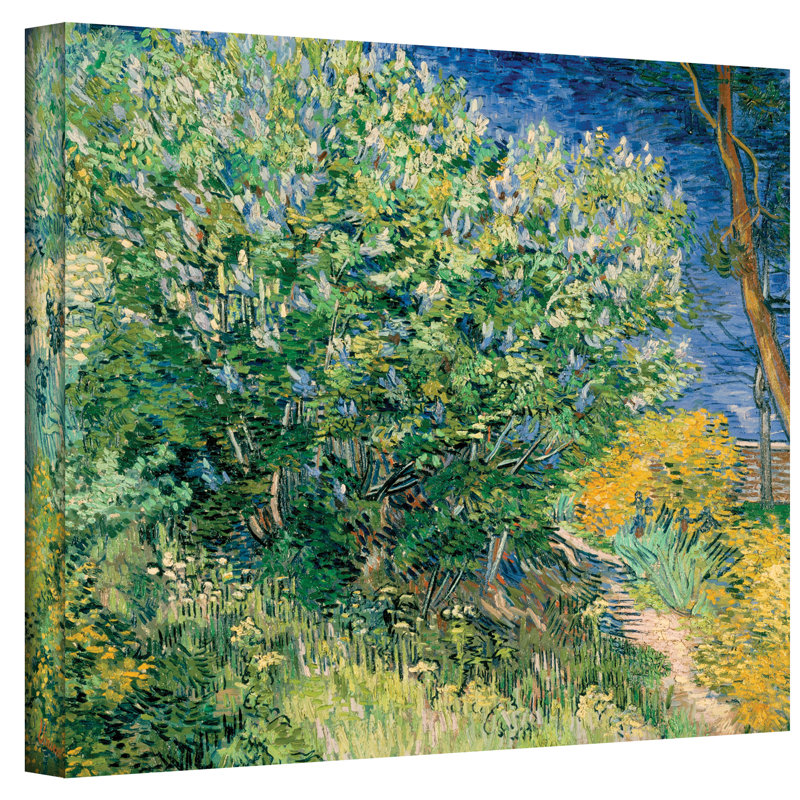 " Lilacs " by Vincent Van Gogh, 24" H x 32" W