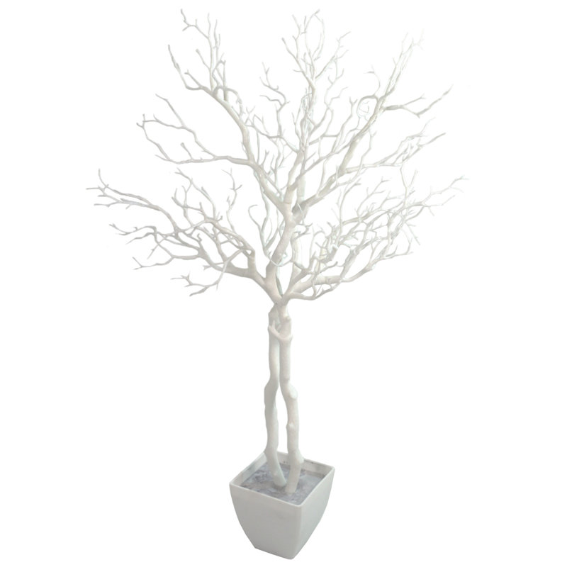 Anlin 95cm Faux Manzantia Tree in Pot