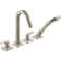 AXOR Citterio Double Handle Deck Mounted Roman Tub Faucet Trim with Handshower