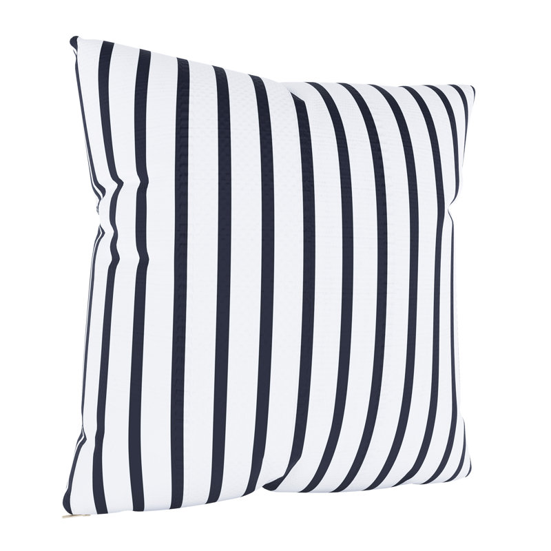 Coussin intérieur / extérieur Lani Sunbrella®, Rayure Lido