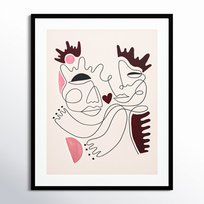 Love Yours Print by Shatha Al Dafai
