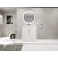 Lavabo de salle de bain sur pied 36 po en résine et 2 portes d'armoire à fermeture en douceur (emballage KD)-126528733-126528735