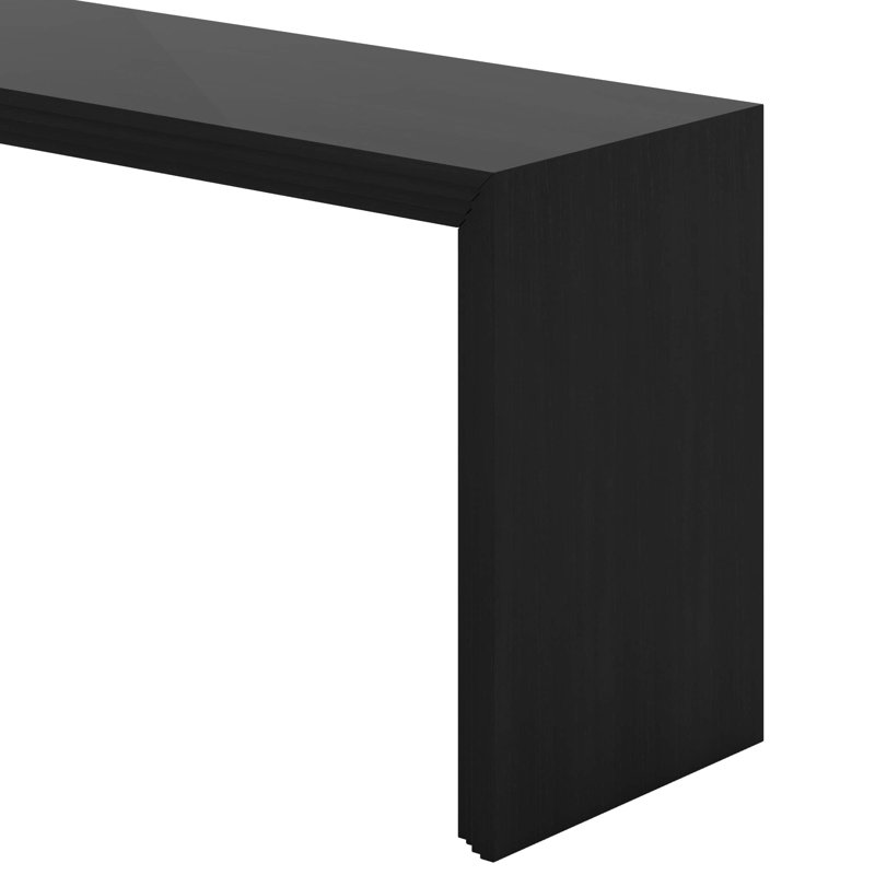 Console Modern Farmhouse, Noir