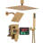 Rainfall Symphony Dual Shower Head Pressure-Balanced Complete Shower System with Digital Display-92580046
