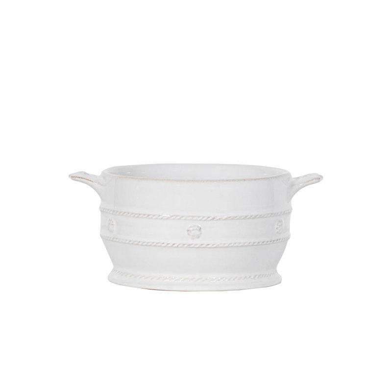 Berry & Thread Mini Cocotte - Whitewash