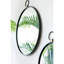 Miroir à cadre noir 24 po x 27 po - Accent moderne pour le salon, la chambre à coucher, le vestibule, le vestibule, qui réfléchit pour agrandir le mur de l'espace de la pièce avec une option de décoration minimaliste qui augmente la luminosité-736577283-736577284