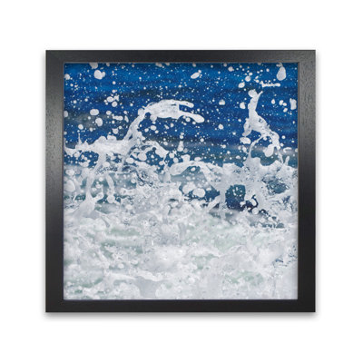 Super Splash 3 1 Piece Single Picture Frame Wall Art