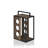 Neill 3 Bottle Tabletop Wine Bottle & Glass Rack in