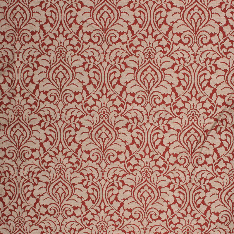 Prive Venezia Fabric, Carmine Red