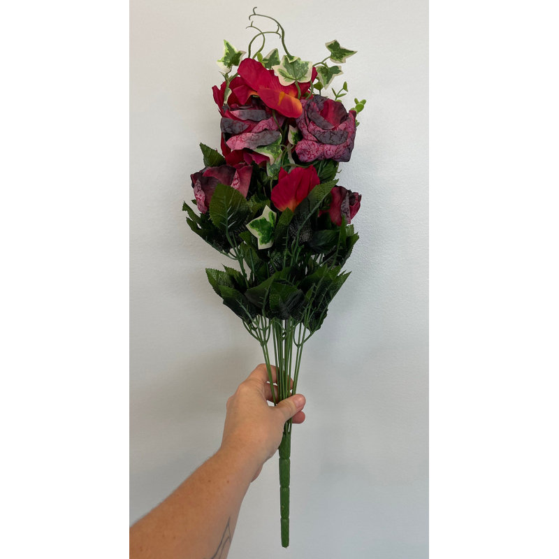 Silk Rose Arrangement