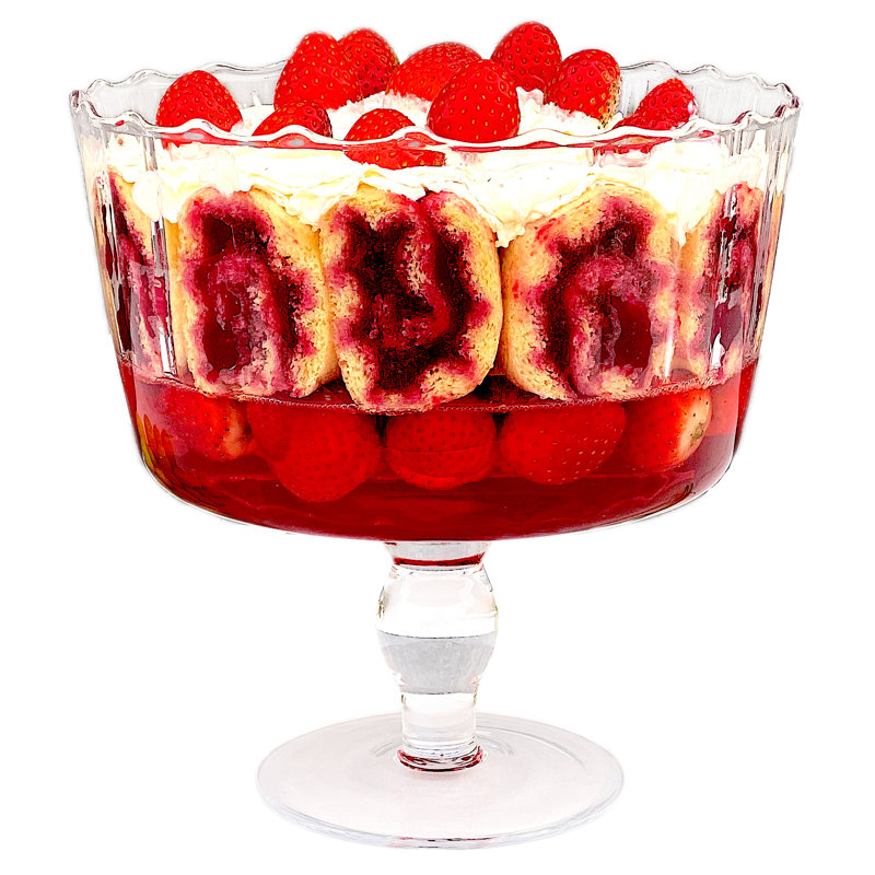 Red Barrel Studio® Glass Serving Bowl