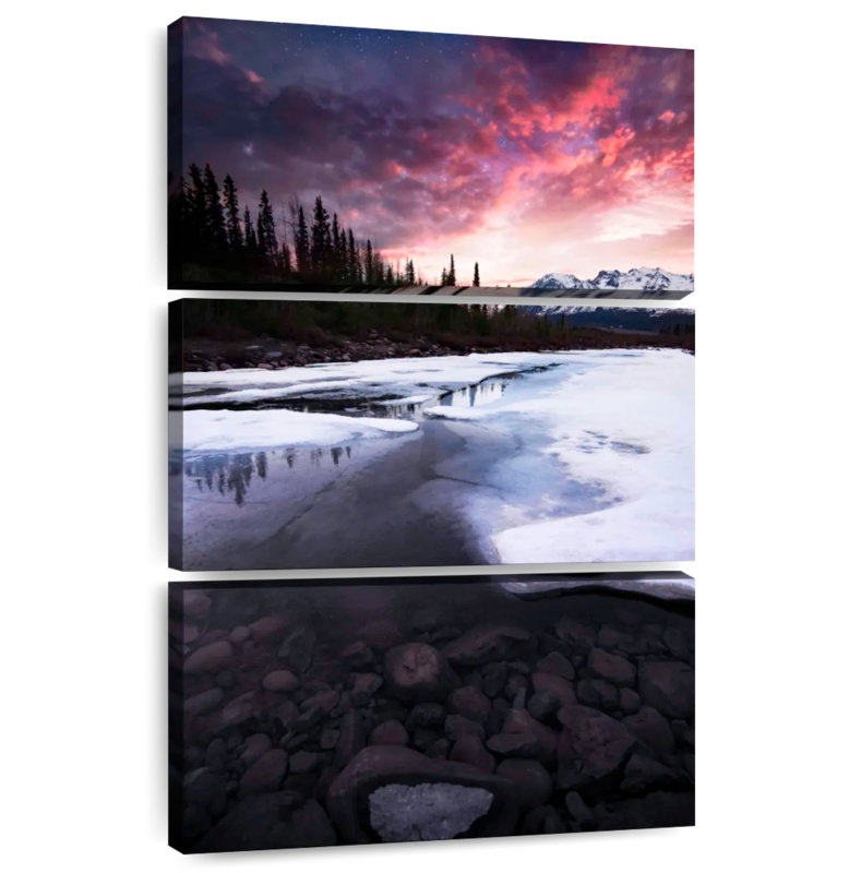 Alvord Fire And Ice, 50" H x 32" W