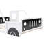 Lit plateforme classique avec roulettes en forme de voiture-129818477