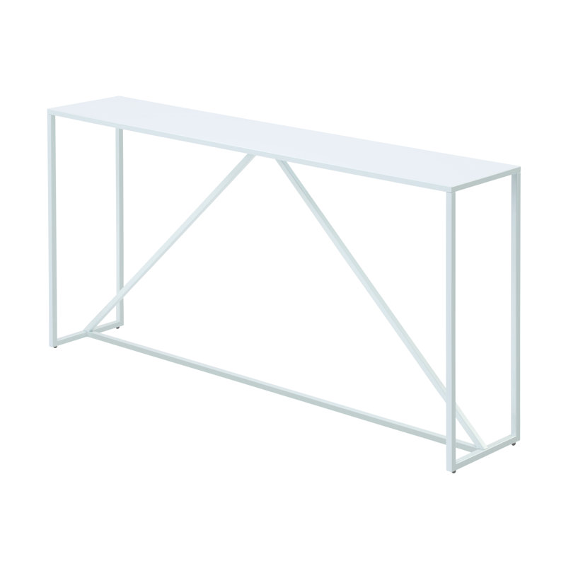 Strut 60'' Console Table, White