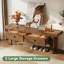 Solid Wood Storage Bench