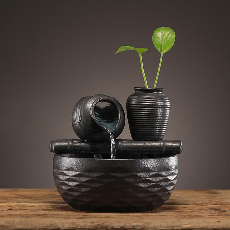 Indoor Ceramic / Porcelain Sculptural Fountain