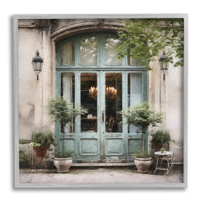 " Sage French Doors " by Riley B
