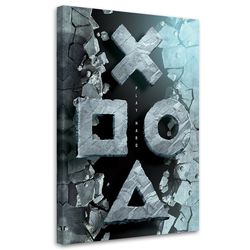 No Frame Print on Canvas, 100cm H x 70cm W