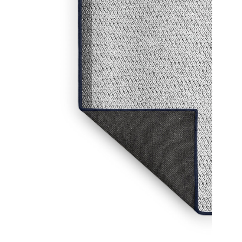 Tapis gris/noir/mauve à motifs, Rectangle 2 pi x 3 pi