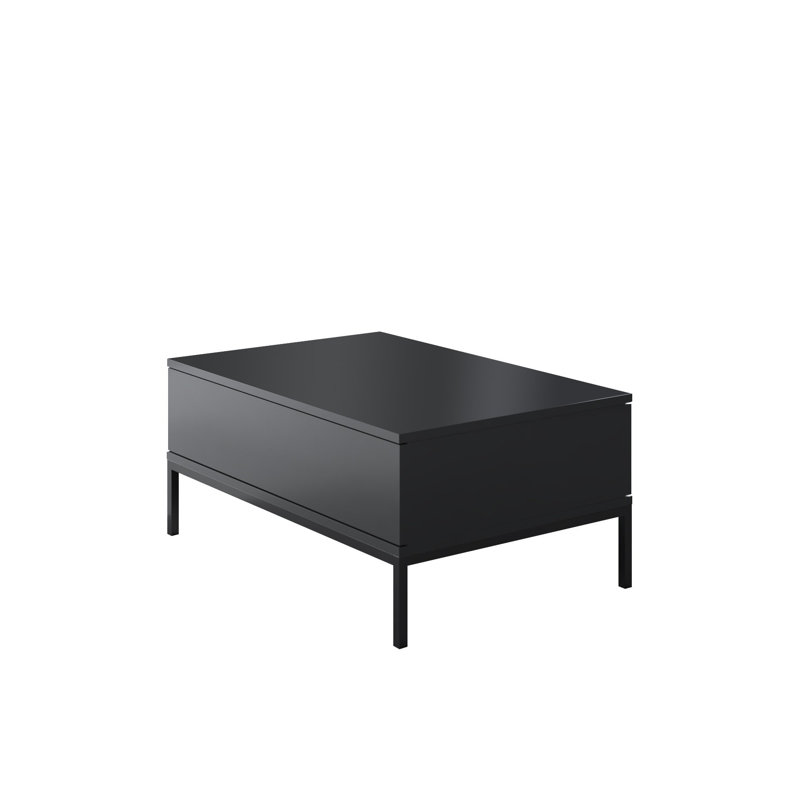 Rectangle Metal Legs Coffee Table