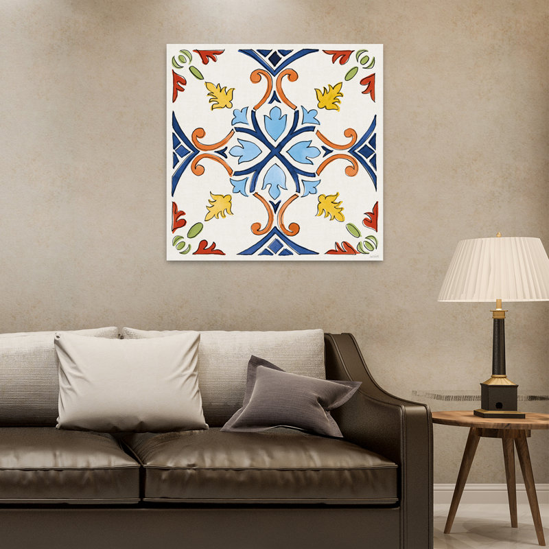 «Fall Sweet Fall», art géométrique contemporain, H 32 po x l 32 po