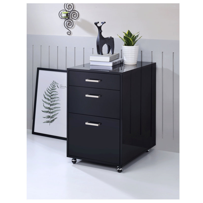 Renisha Accent Chest, Black