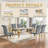 70" Large Rectangular Marble Dining Table, Elegant Faux Marble Kitchen Table With S-Shape Stainless Steel Legs, Luxury Dining Table-112290297-112290302-112290770