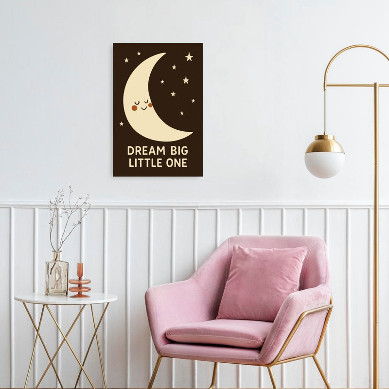 Paysage lunaire onirique abstrait contemporain, impression d'art mural nature, H 24 po x l 16 po