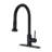 Pull Down Kitchen Faucet With Sprayer-111235208