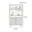 Armoire d'appoint multifonctionnelle à grande capacité