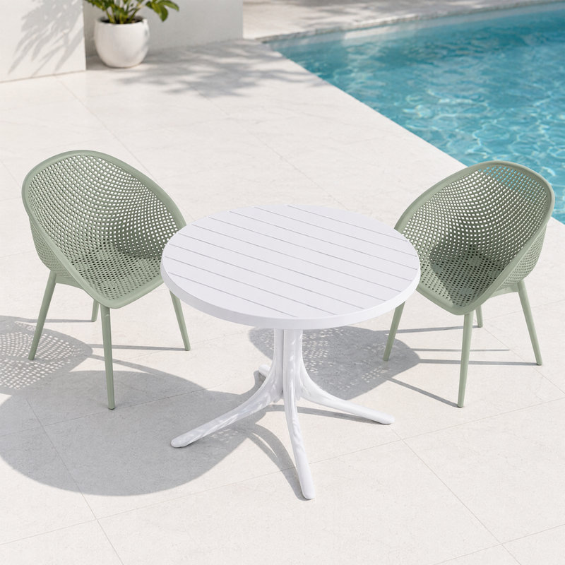 Ensemble de conversation 3 pièces Modern Modern, Green