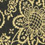 Tapis noir / vert en laine touffeté à la main Chanler-593879708