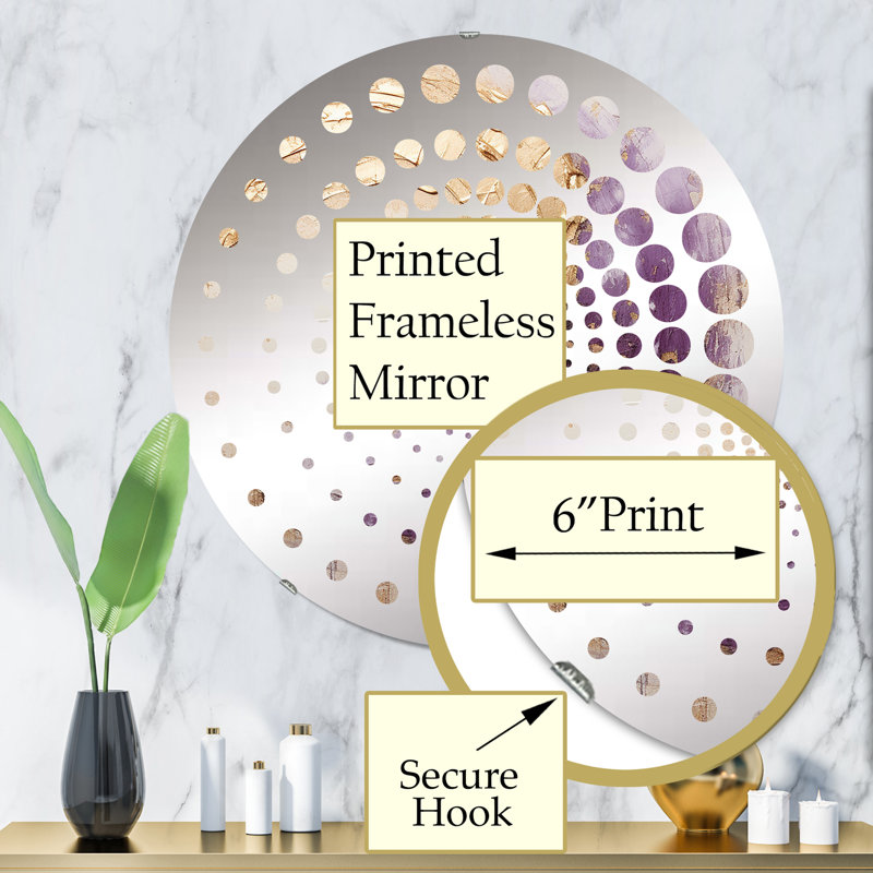 Circle Mirror, 31.4" x 31.4"
