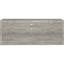 Meuble télé avec une finition en bois flotté gris et deux tiroirs, fabrication en bois d'ingénierie, aspect rustique vieilli, utilisation durable, conception polyvalente, largeur de 59 pouces avec abat-jour, tiroirs pour