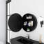 Pharmacie ronde en fer avec miroir Goree-710161829
