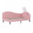 Full Size Upholstered Rabbit-Shape Daybed, Sofabed with Rabbit Ear Headboard for Playful and Functional Design-1624639682
