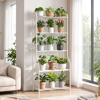 Iron 5 Tier Plant Stand