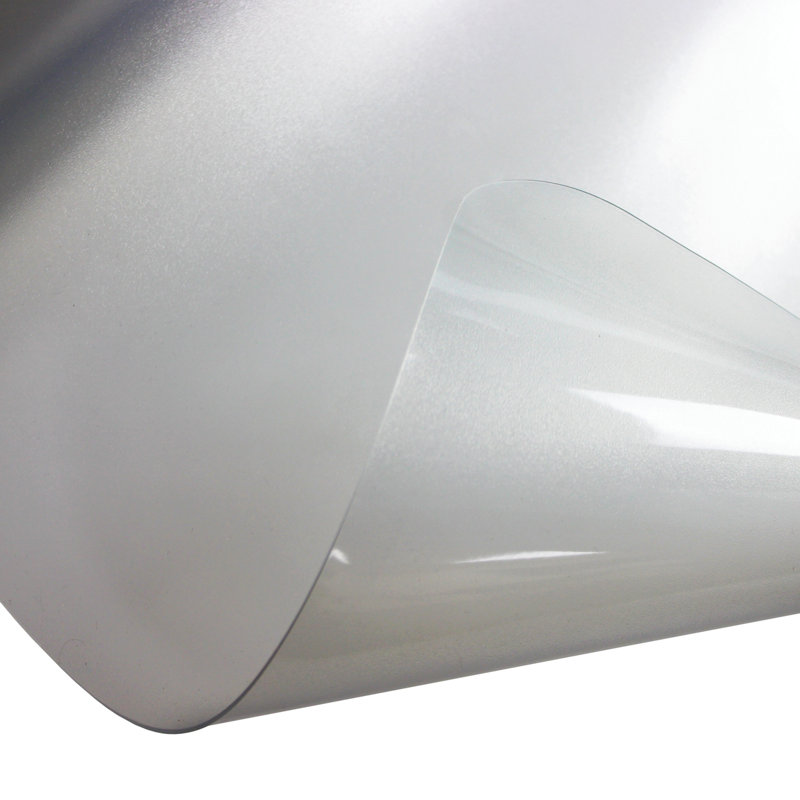 Clear Enhanced Polymer Rectangular Chair Mat for Hard Floors